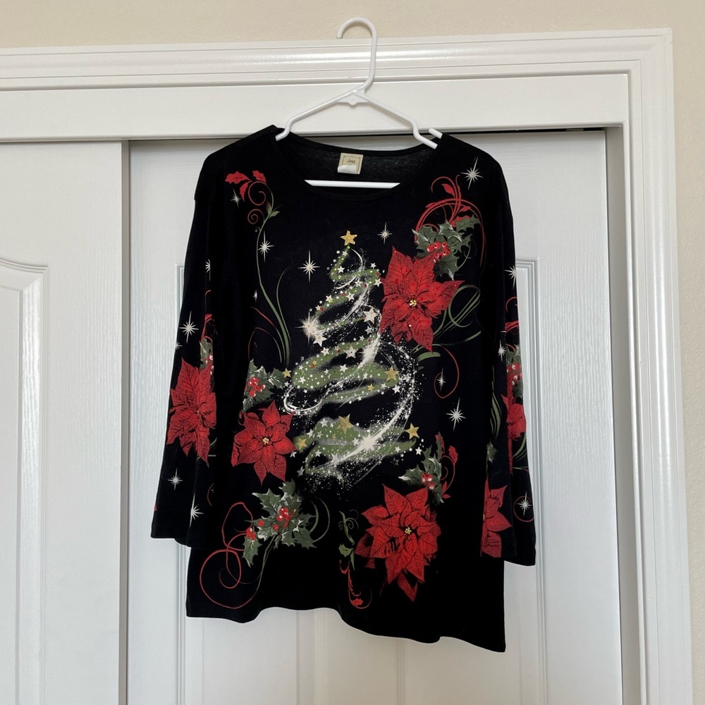 Jess & Jane Christmas Magic Embellished Tee